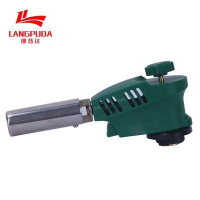 Barbekü Pişirme Taşınabilir Alev Tabancası, 17cm Yüksek Sıcaklık Gaz Meşalesi