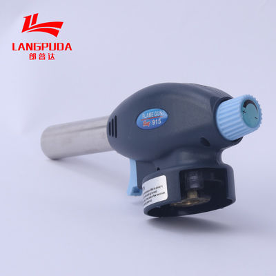 Taşınabilir 17cm Elektrikli Alev Tabancası, Bütan Gazı Lehimleme Meşalesi
