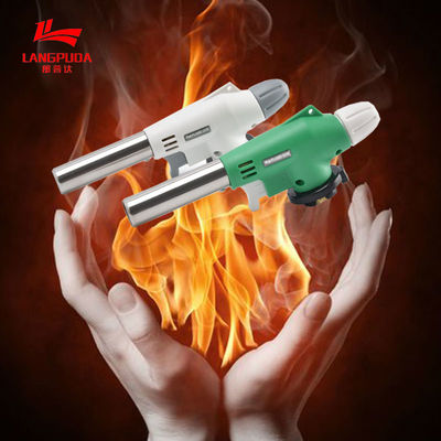 Metal Butane Flame Gun Blister Pack 1300 derece sıcaklıkta kaynak kapasitesi