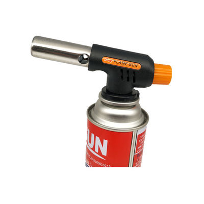 Açık Havada Pişirme 14cm Bütan Gaz Şişirme Meşalesi Otomatik Ateşleme