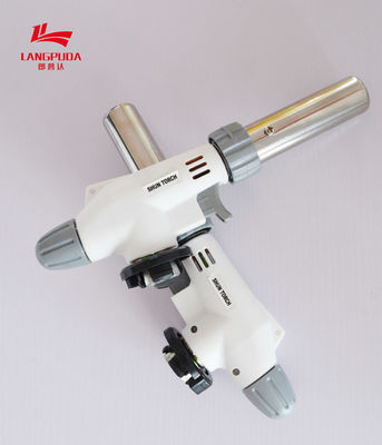 Paslanmaz Çelik 19.5cm Portatif Gazlı Kaynak Meşalesi