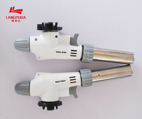OEM ODM Manuel Ateşleme 19.5cm Bütan Gaz Kaynak Meşalesi