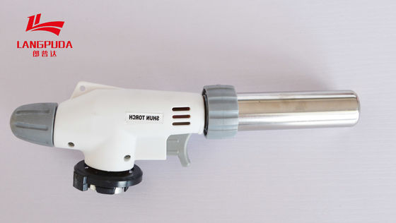 Paslanmaz Çelik 19.5cm Portatif Gazlı Kaynak Meşalesi