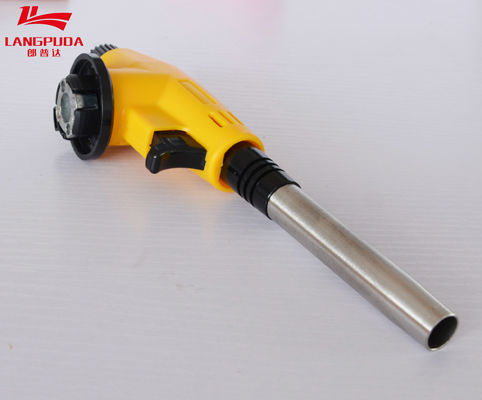 Pirinç Mikro 20cm Piezo Şişirme Meşalesi Bütan Lehimleme Meşalesi