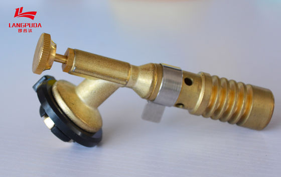 Pirinç Plastik 115mm Bütan Gaz Kaynak Meşalesi Otomatik Ateşleme