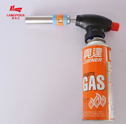 Mutfak Barbekü Taşınabilir Metal 24cm Gaz Alev Meşalesi Tabancası