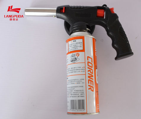 Metal Isıtma Ateşleme Taşınabilir Alev Tabancası, 22cm Bütan Gaz Kaynak Meşalesi