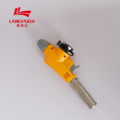 Otomatik Ateşleme Elde Taşınabilir 17.5cm Bütan Gaz Meşalesi Tabancası
