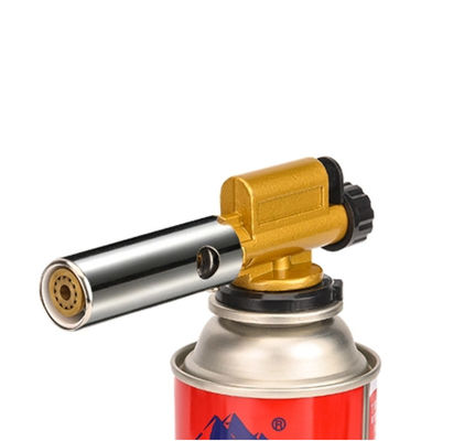 150g / H 18cm Taşınabilir Alev Tabancası Bütan Gaz Kaynak Meşalesi Yüksek Isı