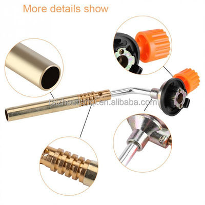 Otomatik Ateşleme Mutfak Gazlı Isıtma Meşalesi Taşınabilir