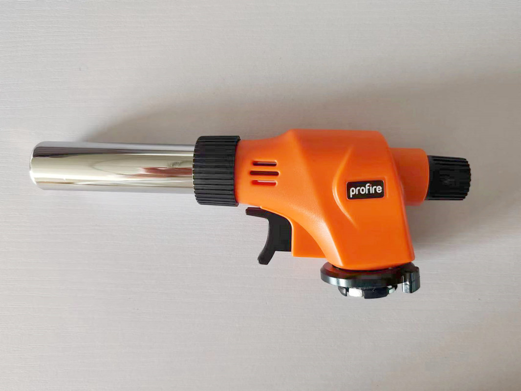 Paslanmaz çelik butane mutfak meşale tabancası pişirme anti alev cihazı