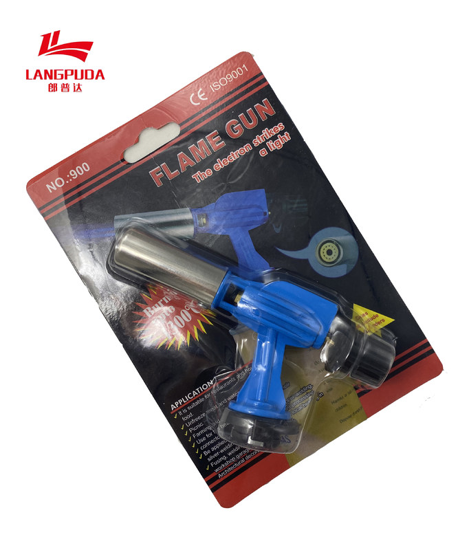 150g / h Sıvılaştırılmış Gaz Meşalesi Tabancası, Oksijensiz Küçük Yüksek Sıcaklık Bütan Meşalesi